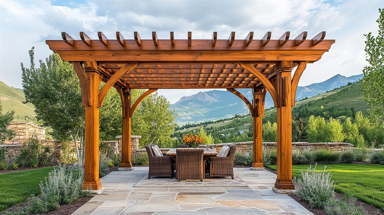 Pergola med sider - dit valg for en fleksibel udendørs oase