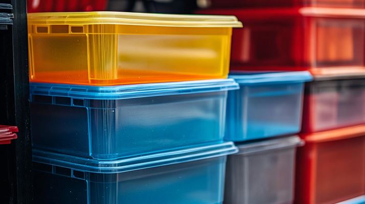 Sådan får du orden i rodet med plastkasser med låg