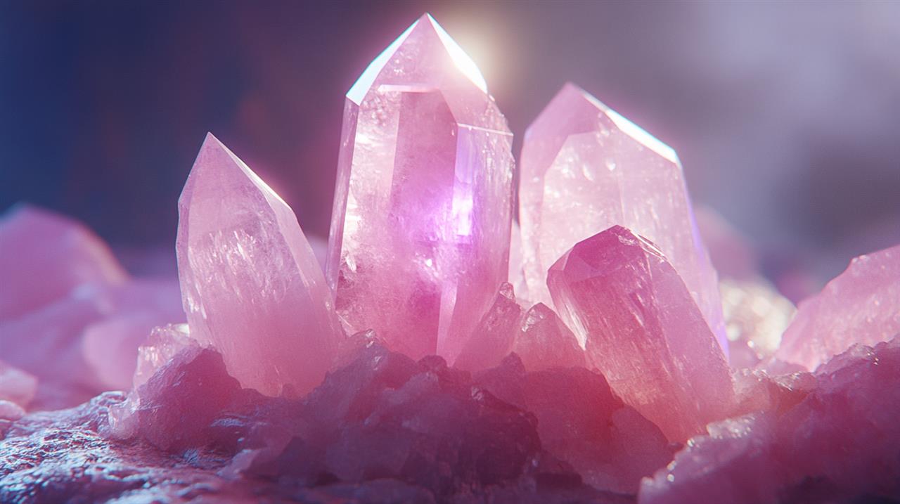 Rose quartz - krystallens magi og betydnaing