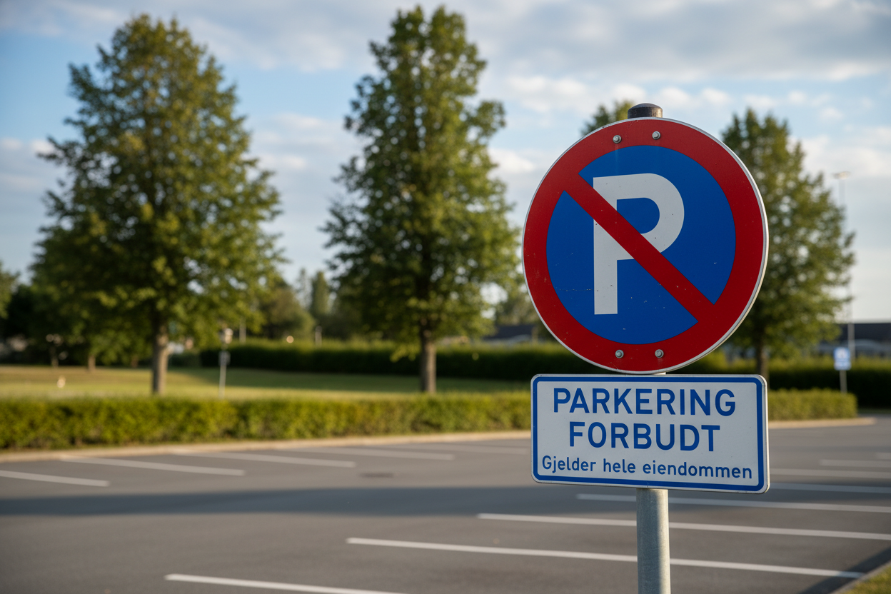 Forstå 'Parkering Forbudt' Skiltet: Din Guide til Regler og Undtagelser
