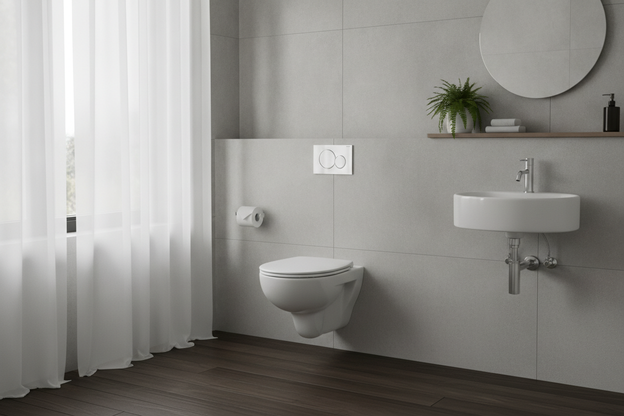 Geberit væghængt toilet: Den perfekte kombination af design og funktionalitet